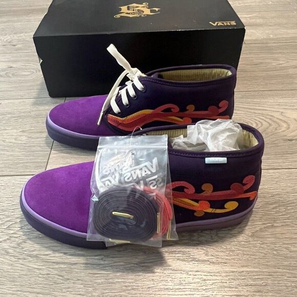 Vans Chukka Sole Classics Soul Rare Men’s Purple Sneakers Size 10.5 main image 6